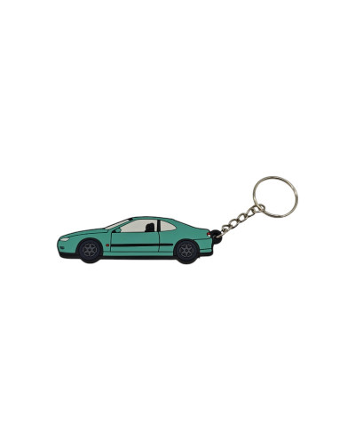 Peugeot 406 coupé key ring blue