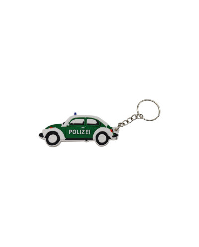 Volkswagen Beetle Key Ring German Police