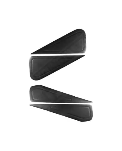 Set of 4 Alpine A110 Door Panels (1974-1977) – Black imitation leather, faithful remanufacture.