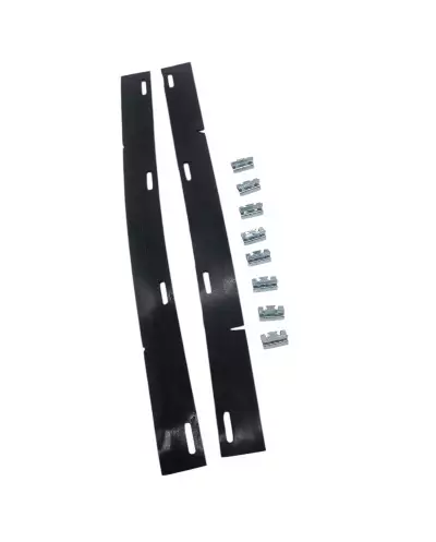 Peugeot 205 GTI / CTI / Rallye Front Bumper Gaskets with 8 Clips