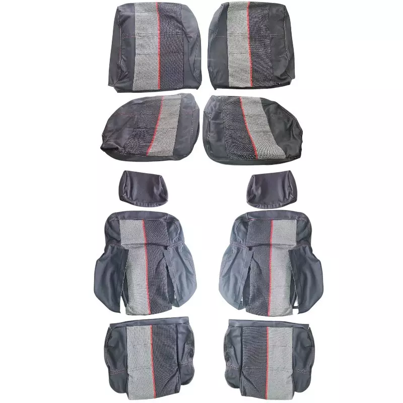 Tapicería de asiento Completa Ramier Cuero Gris Peugeot 205 GTI