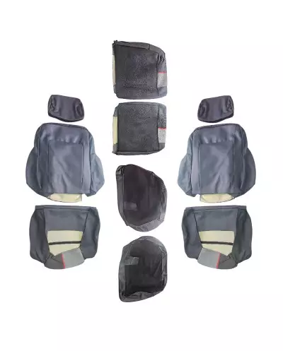 Asiento completo Ramier Gris Cuero Peugeot 205 GTI