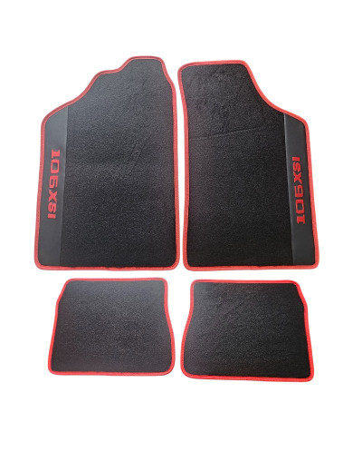 Pack 4 tapis de sol Peugeot 106 XSI – Confection sur mesure, qualité française.