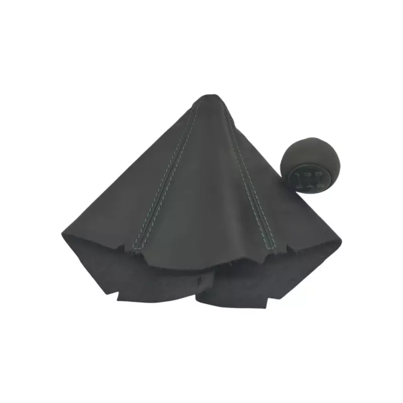 Pomo de cambio Peugeot 205 GTI Claw con fuelle de cuero negro.
