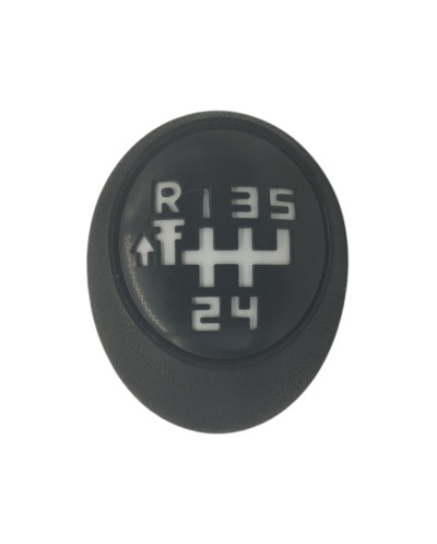 Gear knob for Peugeot 205 BE1 5 speed white grille