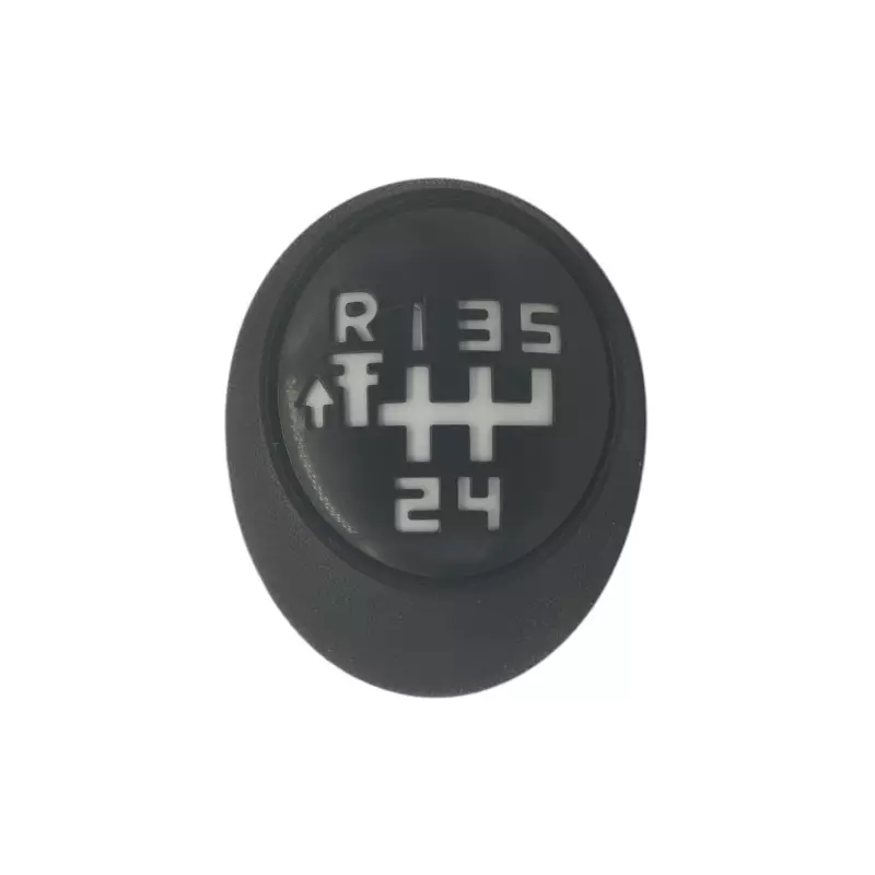 Gear knob for Peugeot 205 BE1 5 speed white grille.