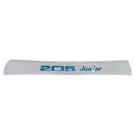Sonnenblende Banner Aufkleber für Peugeot 205 Junior Grün Blau Gelb