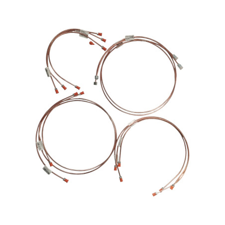 Brake line Peugeot 205 GTI 1.9 Kit of 10 copper pipes