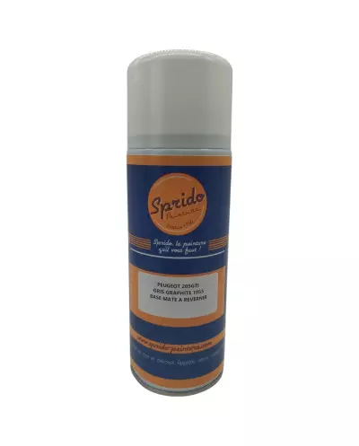 MOTW Graphite Grey Paint Spray for Peugeot 205 GTI CTI.