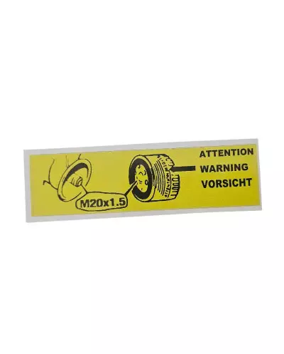 Adesivi filtro olio per Renault super 5 GT Turbo R4/R5/R6/R9/R11, larghezza: 12,4 cm / altezza: 3,4 cm.