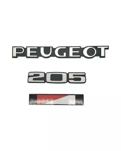 Logo elettrico Peugeot 205