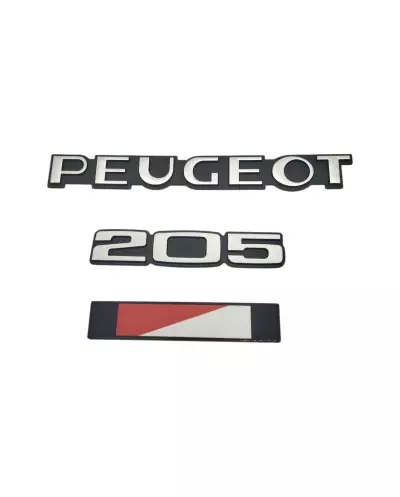 Logotipo Peugeot 205 eléctrico.