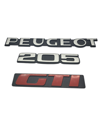 Logos Peugeot 205 GTI