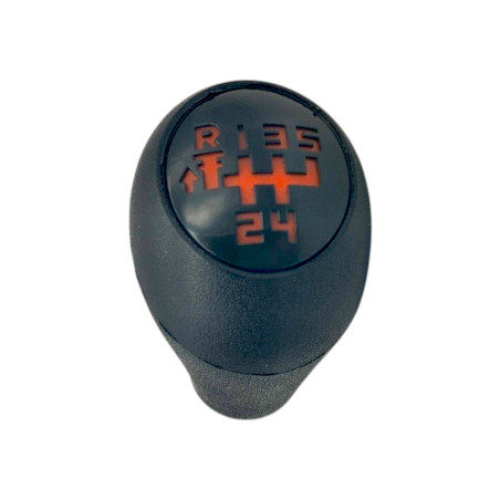 Gear knob for Peugeot 205 GTI BE1 5 speed red grille