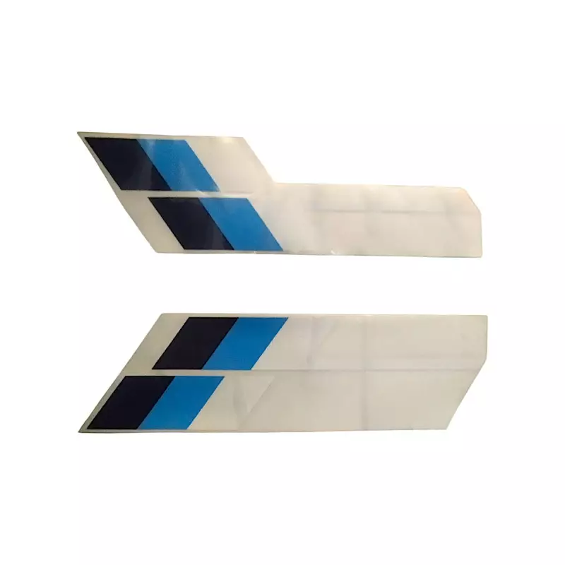 Peugeot 205 GTI Le Mans fender stickers.