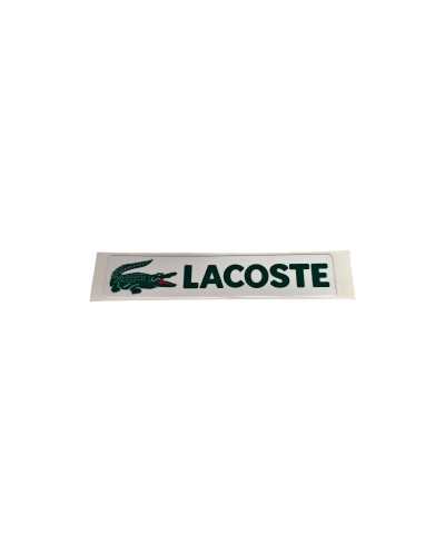 Adesivi con logo sul bagagliaio Peugeot 205 Lacoste