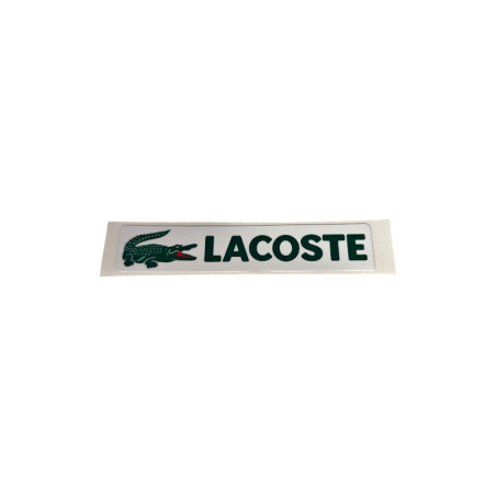 Adesivi con logo sul bagagliaio Peugeot 205 Lacoste