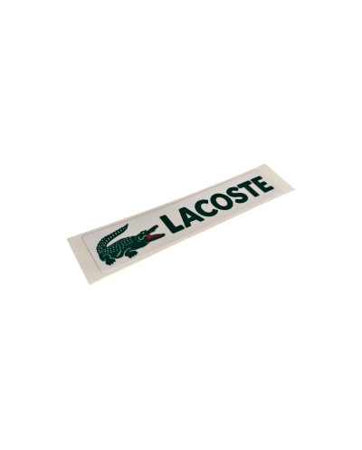 Stickers de coffre Peugeot 205 Lacoste