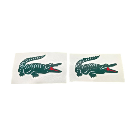 Autocolantes 205 Lacoste asa dianteira