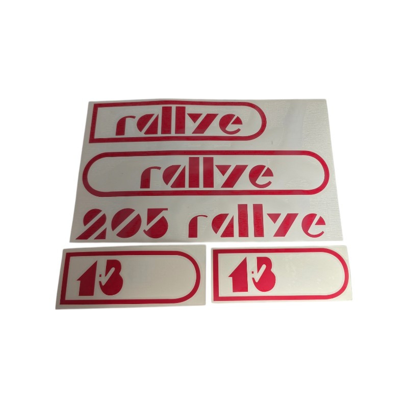 Kit Stickers pour Peugeot 205 Rallye