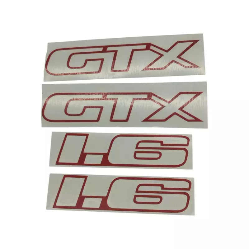 Pegatinas Peugeot 205 1.6 GTX cuarto de panel.