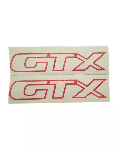 Set di 2 adesivi GTX Custode Peugeot 205 GTX