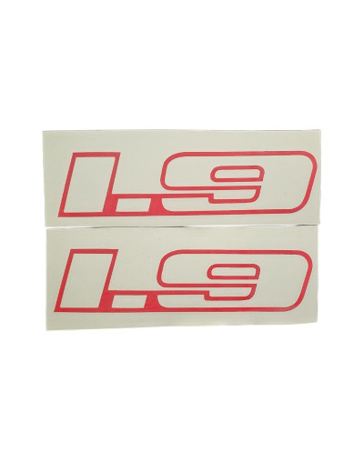 Aufkleber 1.9 Custode Peugeot 205 GTI 2er Set