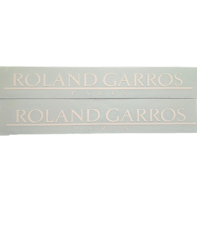 Sticker Roland Garros pour aile avant Peugeot 205