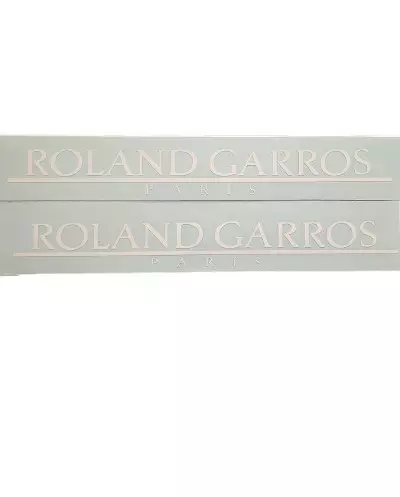 Sticker Roland Garros pour aile avant Peugeot 205