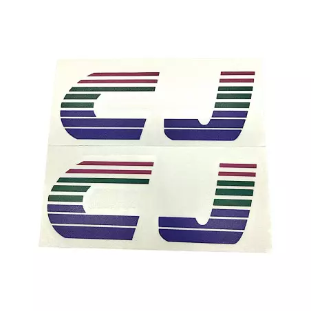 Stickers van Peugeot 205 CJ