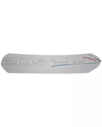 Peugeot 205 Mardi Gras Trunk Stickers