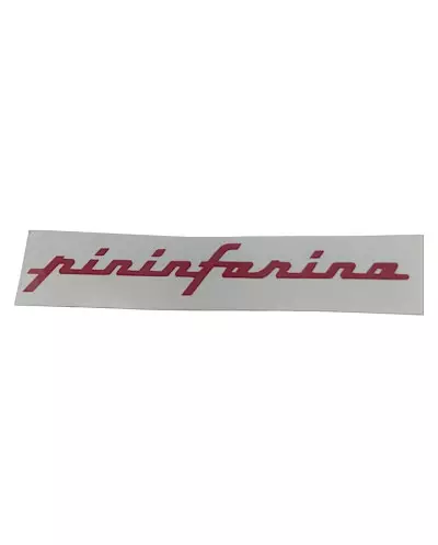 Logo del tronco Pininfarina, larghezza: 12,3 cm 

Altezza: 1,7 cm