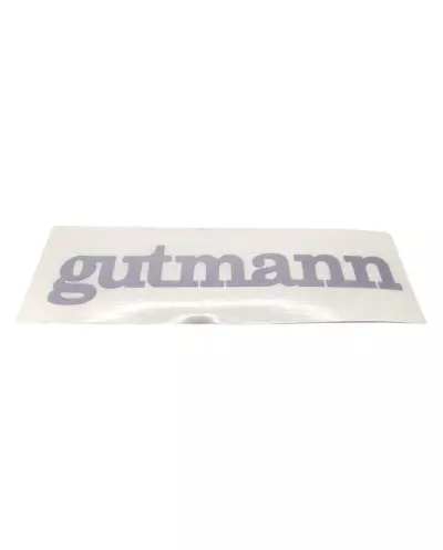 プジョー205のグレーGutmannトランクロゴステッカー