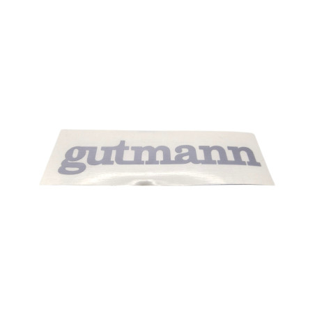 Grijze Gutmann kofferbak logo stickers voor Peugeot 205