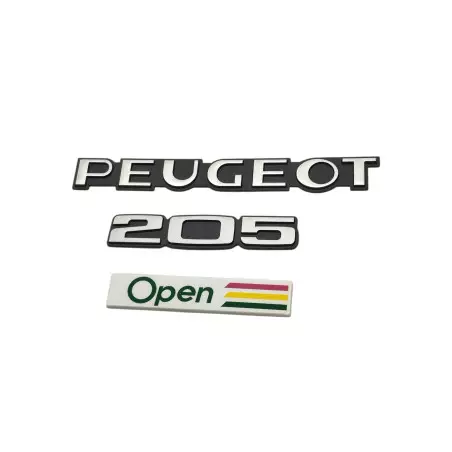 Logo do porta-malas Peugeot 205 OPEN
