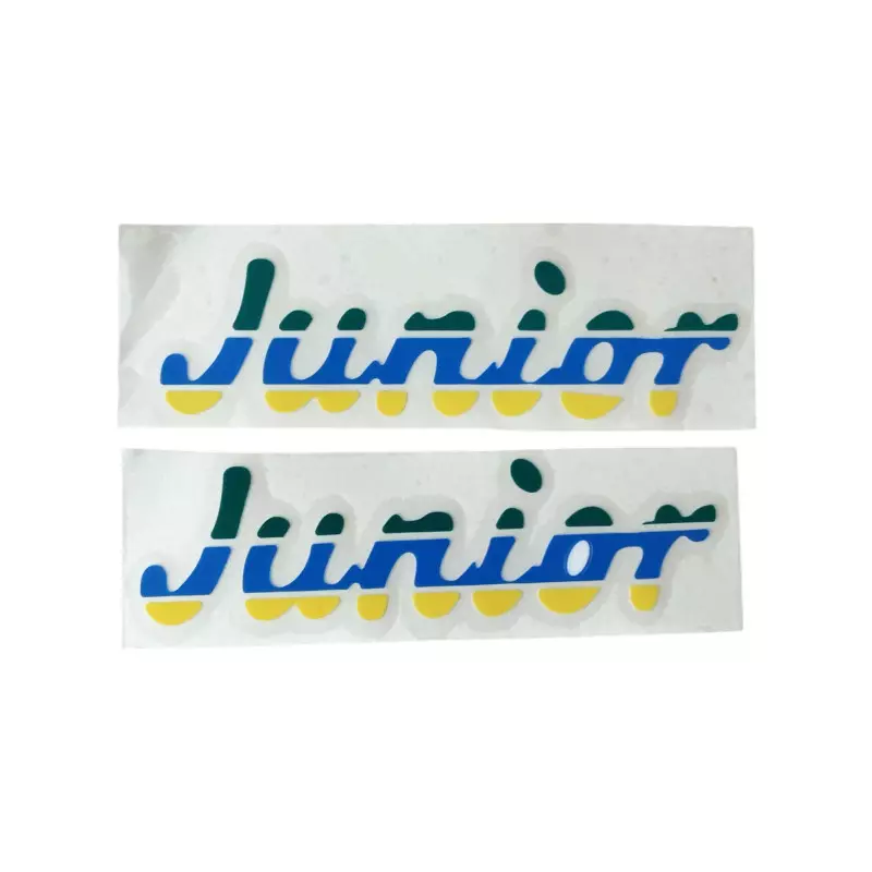 Peugeot 205 Junior trunk stickers green blue yellow