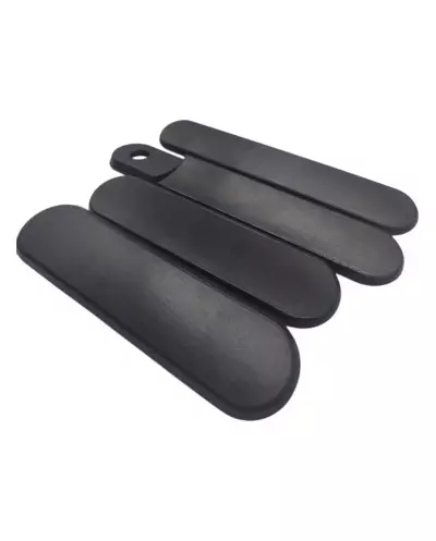 Custodes vierges noires pour Peugeot 205 + bouchon