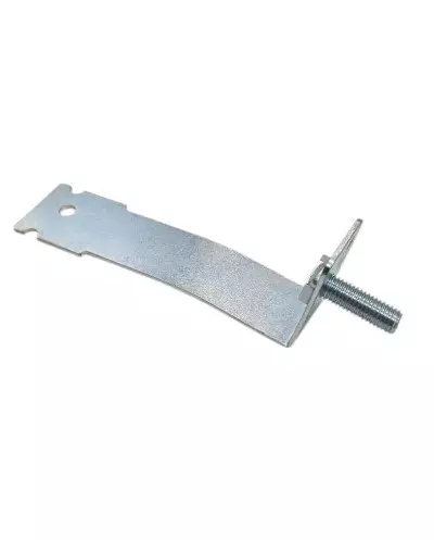 Mounting bracket for the Peugeot 309 / 205 GTI CTI RALLYE rear axle sheet metal in galvanized steel.