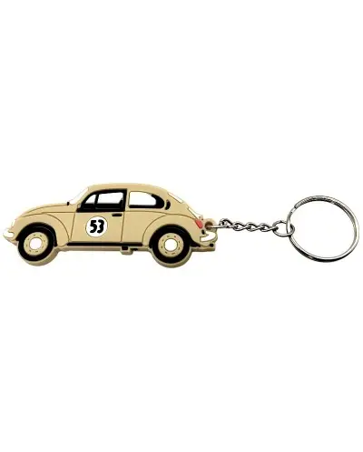 Llavero Vw Ladybug Choupette 53 amarillo