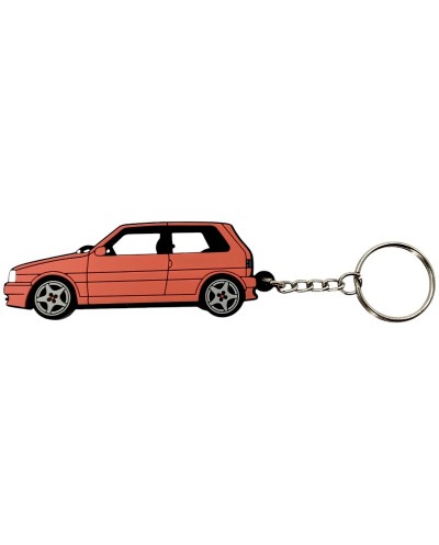 Fiat Uno Turbo keychain