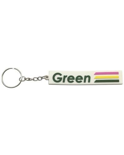 Green Peugeot 205 keychain