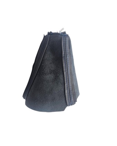 Pelle nera e cuciture blu per questo bel soffietto 205 velocità.