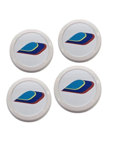 Centres de roue Blanc Peugeot 205/106/309 PTS SL434