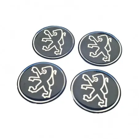 Peugeot-stickers voor PTS-velg