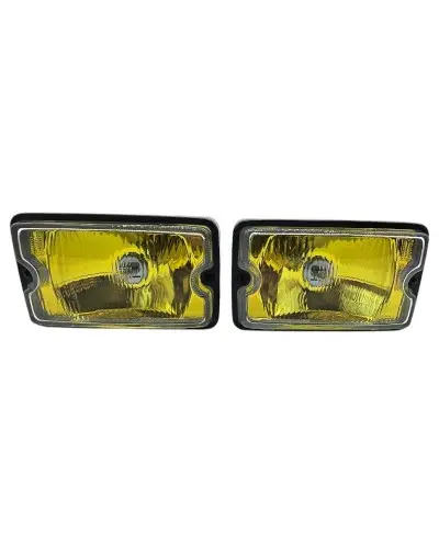 Longue portée Peugeot 205 CTI la paire jaune blanc