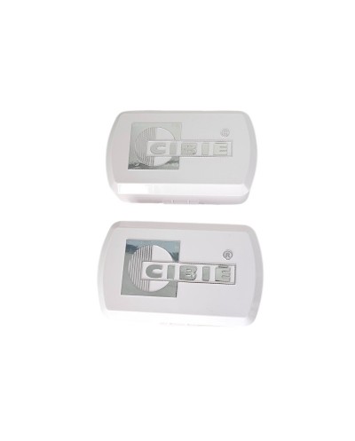 Caches CIBIE Type 35 blanc texte chrome R5 Alpine  Peugeot 205 Clio 16S