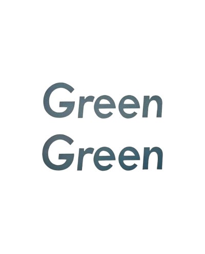 Stickers Ailes Peugeot 205 Green Lots de 2