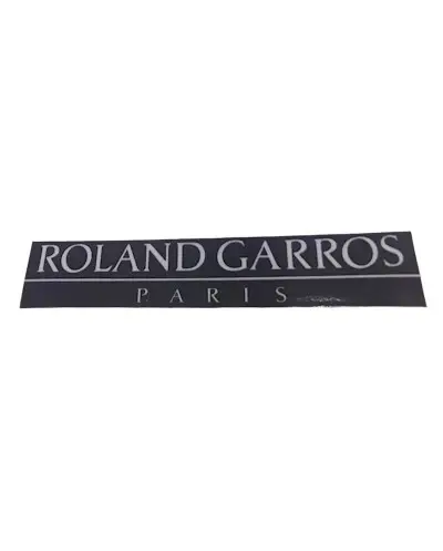Sticker Roland Garros Paris posé sur coffre 205