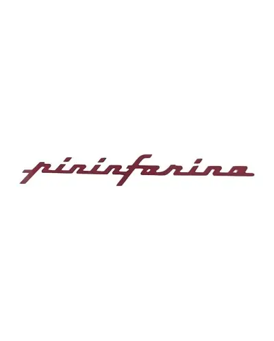 Pininfarina Trunk Logo Stickers