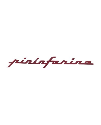 Pininfarinaトランクロゴステッカー